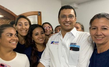 El Consejo Nacional Electoral notificó la apertura del proceso a raíz de una solicitud de revocatoria contra el candidato Iván Gelvez, pero el caso no está resuelto. Cortesía