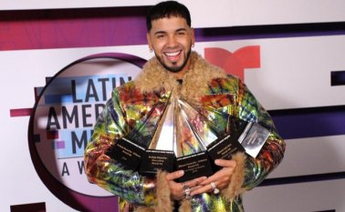 Este año y por primera vez, Anuel AA obtuvo siete nominaciones. Cortesía