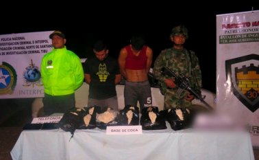 Heyner Raúl Sandoval Salazar, de 25 años, y Víctor Sandoval Jaimes, de 29. Policía