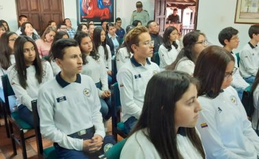 En Chinácota, Cácota, Bochalema, Ocaña y Salazar de las Palmas, la Policía graduó a otros 98 guardianes del patrimonio. Cortesía