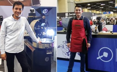 Robert Castellanos (derecha) y Édgar Soto fueron semifinalistas de los campeonatos. Cortesía