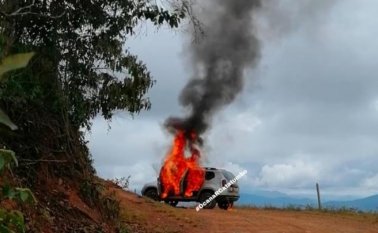 El coronel Fabián Ospina Gutiérrez, comandante del Denor, informó que desarrollan las investigaciones para dar con el paradero de los responsables de este hecho. Tomada de Twitter