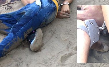 Se presume que fue traído hasta ese sitio y asesinado allí. La víctima, sin documentos de identidad, tenía dos impactos de bala en el pecho y otro a la altura del hombro. Cortesía