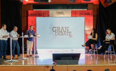 Los candidatos Juan Carlos García-Herreros, Martín Martínez y Ramiro Luna asumieron el reto de medir sus fuerzas y controvertir sus ideas durante el Gran Debate, que organizó la alianza de medios liderada por La Opinión, Caracol Radio y revista Semana, y promovida por la Alianza Ciudadana Elegimos Nuestro Norte. Mario Franco