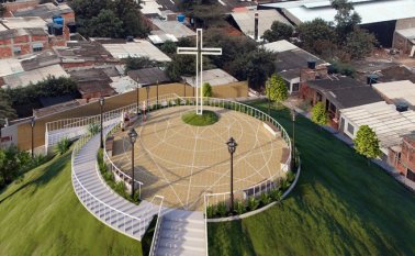 El Cerro de la Cruz es un sitio emblemático para los patienses. Estos son los diseños de la nueva obra. Cortesía