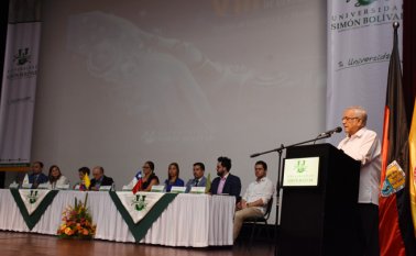 Más de 700 asistentes entre estudiantes, egresados y profesionales del derecho asistieron al Congreso Internacional de Derecho liderado por la Universidad Simón Bolívar. Cortesía