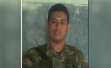 Duberney Bravo, el Cóndor o Vladimir. Cortesía