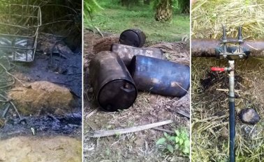 El hecho se presentó en el pozo activo Tibú 294. Twitter