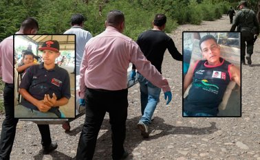 Diover Rafael estaba próximo a cumplir 16 años. Hasta el mediodía del lunes, su cuerpo fue levantado por autoridades colombianas. En el caso de Joel Alfonso Camacho Campos prestó su servicio en la marina en la base de Puerto Cabello. Lo encontraron muerto la mañana del viernes en la trocha Los Mangos. Cortesía