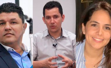 Jairo Pulecio, Fabio Torres y Marcela Angulo.
Archivo