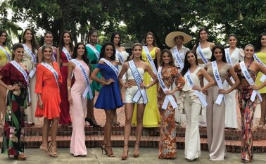 Las 22 candidatas llegaron a Cartagena. Instagram