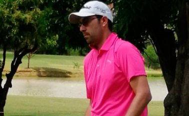 Carlos Eduardo Arenas García lidera el Abierto de Golf que se disputa en Cúcuta. Juan Pablo Cohen