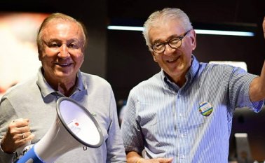 Rodolfo Hernández, exalcalde de Bucaramanga, fue uno de los ganadores de las elecciones regionales. Su respaldo fue vital para la victoria de Jairo Yáñez, alcalde electo de Cúcuta. Archivo La Opinión