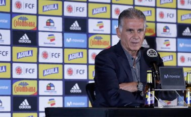 El técnico de la selección Colombia, Carlos Queiroz, estuvo en Cali revisando los escenarios para lo que serán los partido de la Copa América 2020. Colprensa