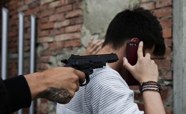 Ilustración sobre escena violenta. Colprensa