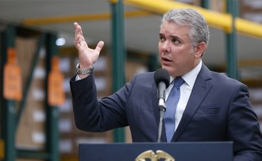 El presidente Iván Duque ha dejado claro que está trabajando para lograr una mejor equidad laboral, situación que lleva años aquejando el país. Archivo Colprensa