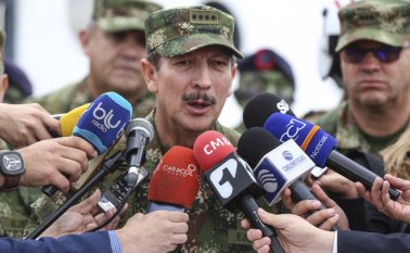 General Nicacio Martínez, comandante del Ejército. Colprensa