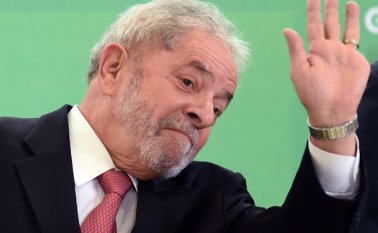 Lula, de 74 años, empezó a purgar en abril de 2018. Archivo