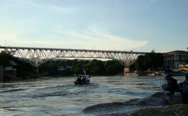 El río Magdalena atraviesa once departamentos de Colombia. Foto: CorMagdalena.