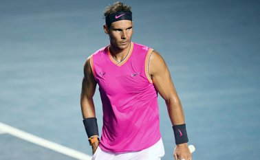 Rafael Nadal debutará frente al alemán Alexander Zverev. Archivo