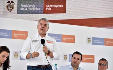 Duque afirmó que es falos que se piensa pasar a las universidades las deudas del Estado. Colprensa