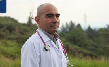 Camacho Vargas es egresado de la Universidad de Caldas en el año 2013 como médico cirujano general. Colprensa