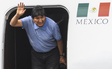 Evo Morales. AFP
