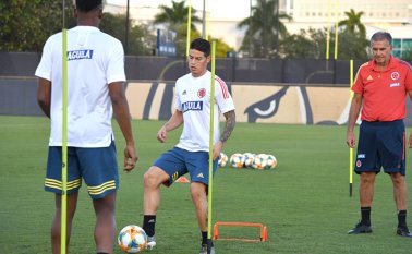 El grupo de convocados hizo trabajo bajo las órdenes de Carlos Queiroz previo a lo que será el partido ante Perú el próximo viernes. FCF