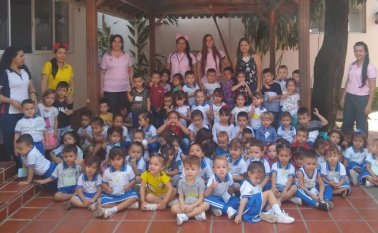 68 infantes conocieron sobre las labores que se desarrollan en la empresa. Giovanny Rojas