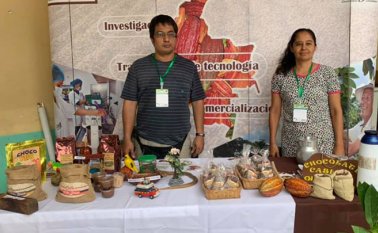 Los productores mostraron sus materias primas y el fruto de sus cosechas. Cortesía