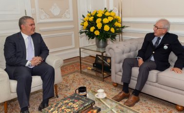 Como lo viene haciendo con los diferentes mandatarios electos del país, el presidente de la República, Iván Duque, se reunió esta semana con el alcalde entrante de Cúcuta, Jairo Yáñez. Presidencia