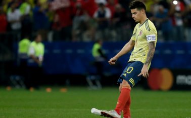 James no se pone la casaca amarilla desde la Copa América disputada en julio en Brasil. Colprensa