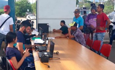 Quien no esté censado no podrá abastecerse. Cortesía