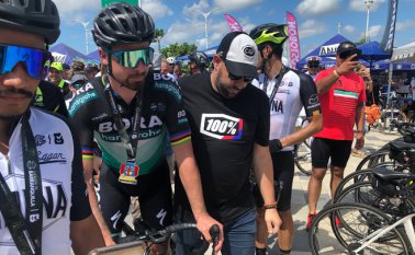 Todos se mostraron contentos de haber corrido al lado del eslovaco.
Colprensa