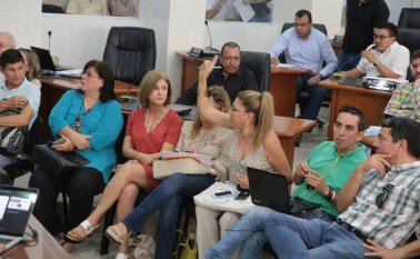 Se inició ayer de lleno en el concejo con la defensa que hizo del Plan Parcial Las Lomas la Constructora Amarilo. Obando/La Opinión