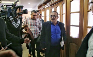 La diligencia se cumplió en Barrancabermeja como parte del caso 001 que investiga este delito durante el conflicto. Colprensa