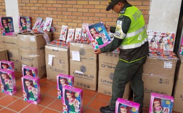 La Policía destacó que con esta acción se evita la afectación a los comerciantes de la región que trabajan bajo la legalidad. Policía Nacional