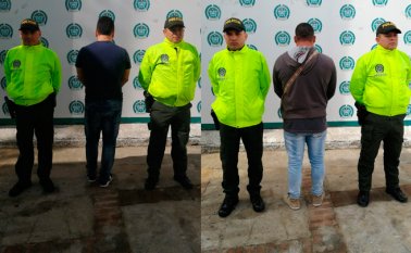 Los detenidos por la Policía fueron dejados a disposición de la Fiscalía. Cortesía