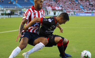 Cúcuta deportivo cayó 1-0 ante el Junior en Barranquilla por la quinta fecha de los cuadrangulares y quedó sin posibilidades de un cupo para ir a disputar la final. Colprensa