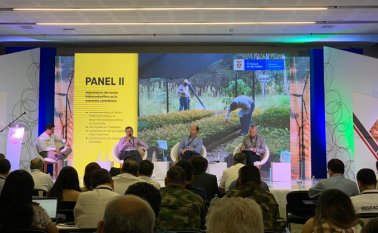 En el primer día de la feria Energética, minera, de hidrocarburos y ambiental (EMHA) se llevó a cabo el panel ‘Importancia del sector hidrocarburífero en la economía colombiana’.
Cortesía