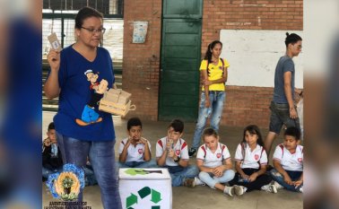 Las actividades que ejecutan los jóvenes llegan a instituciones educativas tanto de la zona urbana como rural de Cúcuta. Cortesía