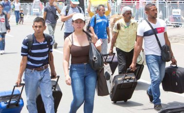 Migrantes Venezolanos. Archivo