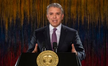 Presidente Iván Duque.  Colprensa