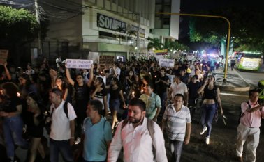 En Cúcuta se han llevado a cabo varias manifestaciones pacíficas.  Archivo