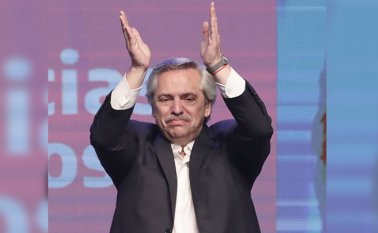 Presidente electo de Argentina, Alberto Fernández. AFP