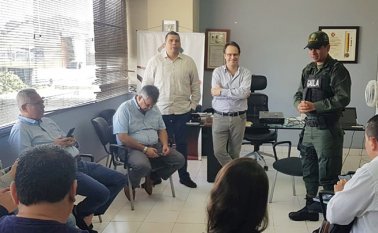 Juan Miguel Durán, presidente de Colfecar, se reunió ayer con los afiliados de Norte de Santander para evaluar los compromisos en materia de infraestructura y logística. Cortesía