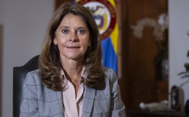 Vicepresidenta de la Colombia, Marta Lucía Ramírez. Colprensa