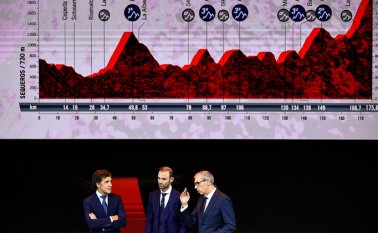 3.200 kilómetros componen todo el recorrido de las 21 etapas de La Vuelta a España que se inicia el 14 de agosto en Utrecht, Holanda, y concluye el 6 de septiembre en Madrid.
AFP