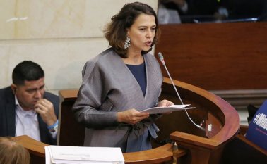 Nancy Patricia Gutiérrez, ministra del Interior.
Colprensa