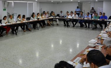Representantes de los sectores económicos de Norte de Santander se reunieron ayer en la Cámara de Comercio de Cúcuta para conocer el nuevo plan de competitividad. Cortesía